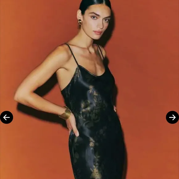 NWT Reformation Parma Silk Floral Maxi Dress (M) - Picture 12 of 12